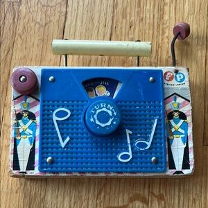 Fisher-Price Jack ‘N Jill TV - Radio Musical Toy 1960s